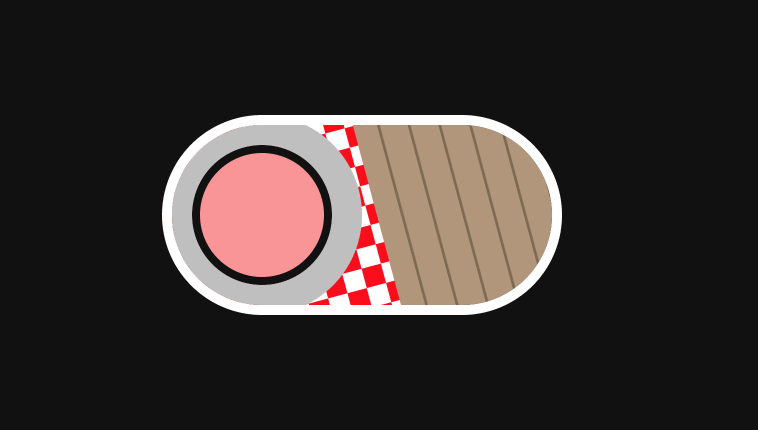 Pure CSS Burger Toggle Button