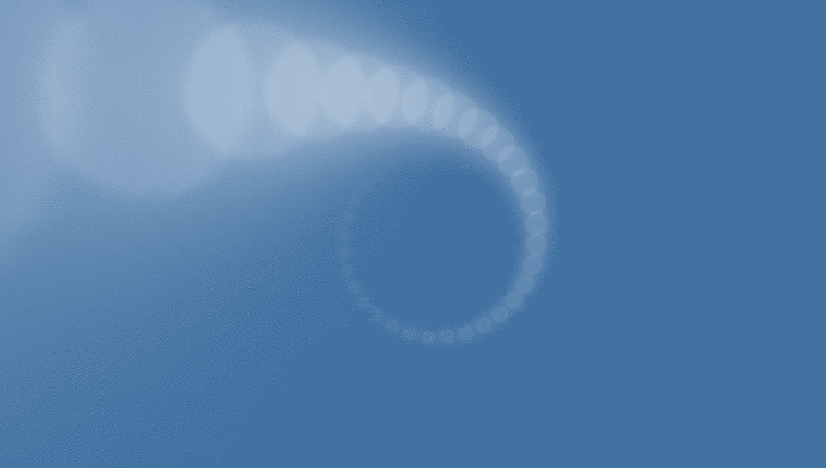 Develop beautiful cloudy spiral using CSS animation effects