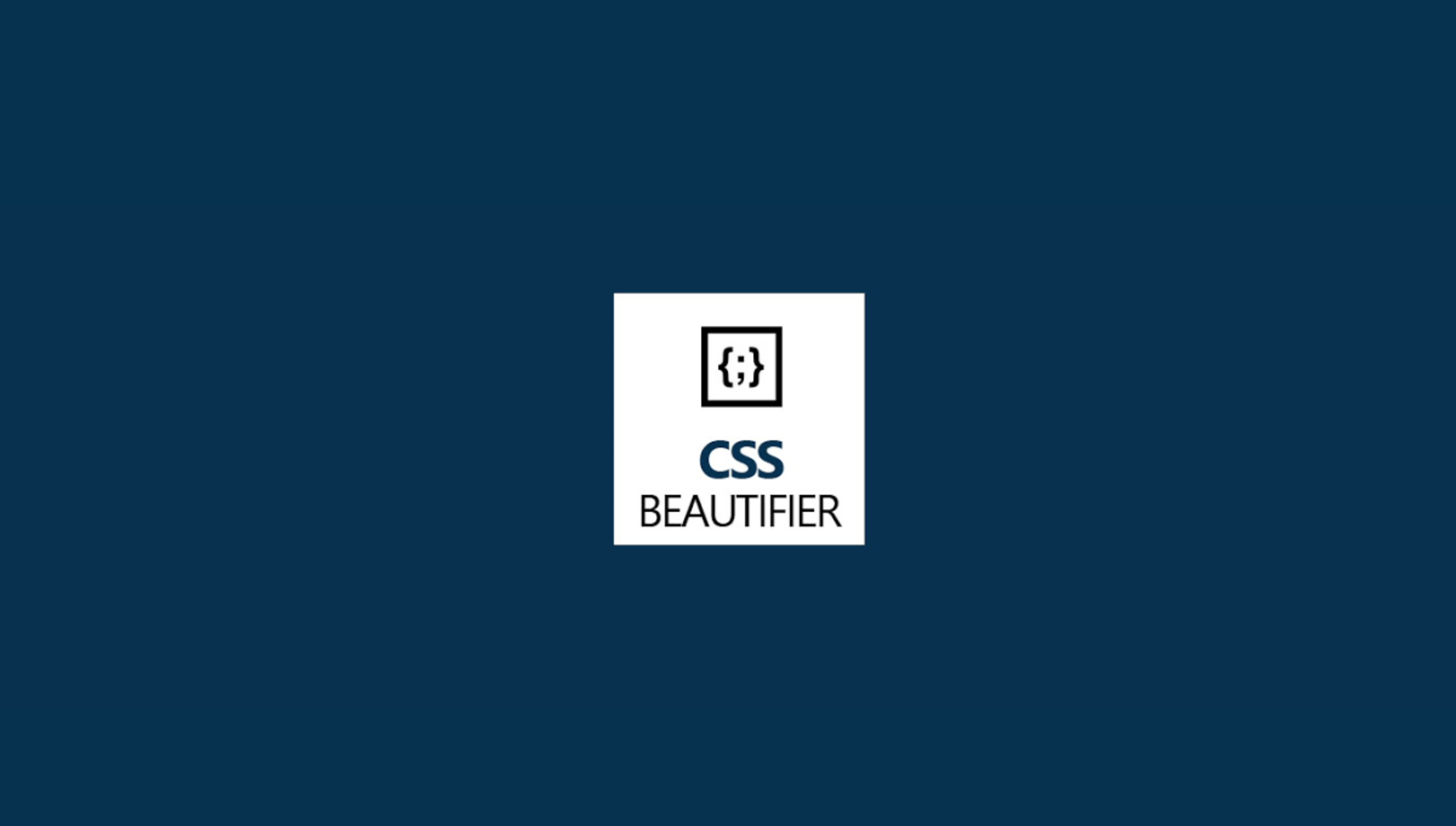 CSS Beautifier